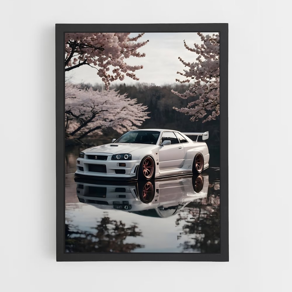Poster Cherry Drift – affiche Mclaren (vue 2)